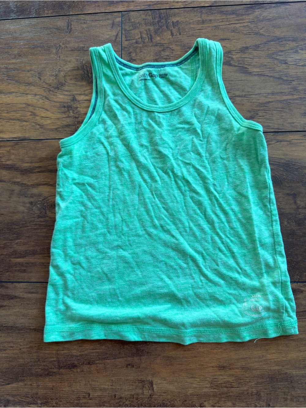 GAP Boys Green Kids Tank Top